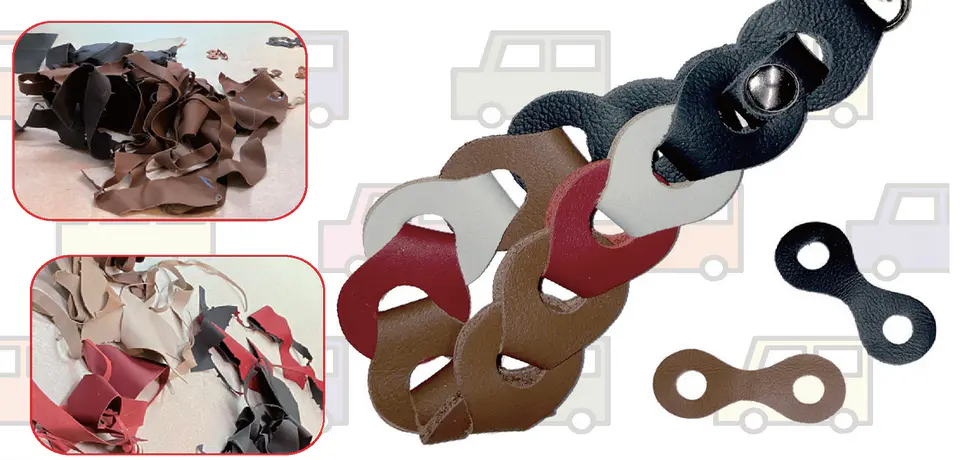 TOYOTA クルマのシートレザーでアップサイクル体験